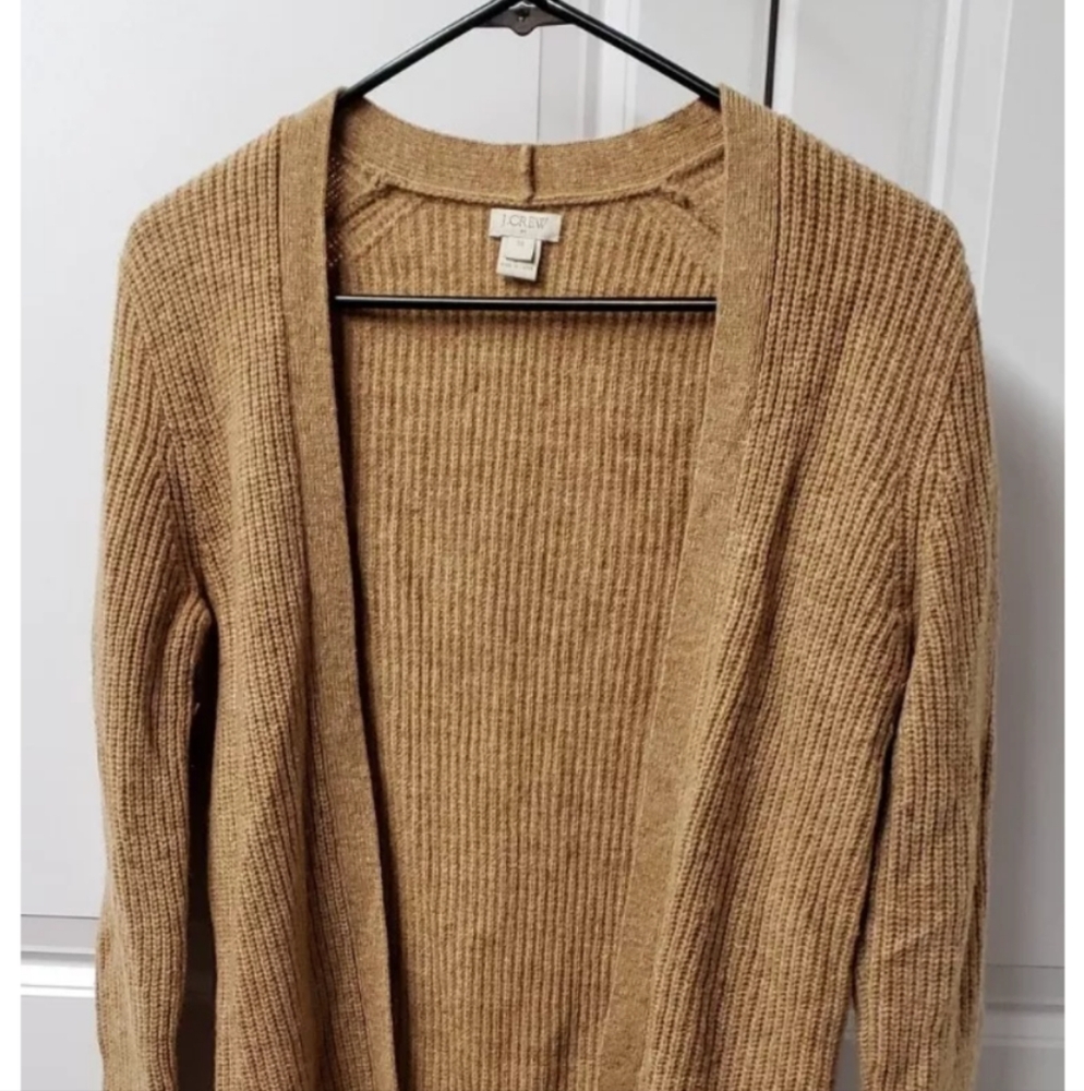 J. Crew Women's Cardigan Sweater Size: XS Open Front Lambs Wool Blend